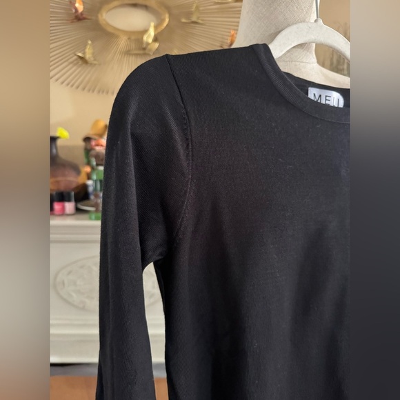 Fame on Central Meli Basic Crew Sweater in black size M - Picture 6 of 13